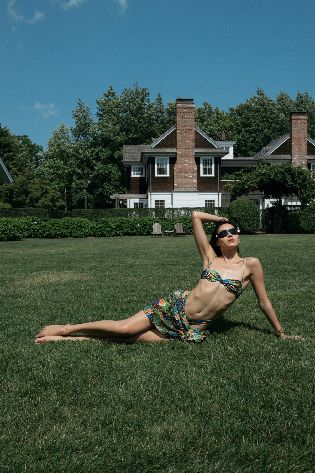 NEW SHOOT FOR SOMMER SWIM IN THE HAMPTONS - NATALIE OFF DUTY