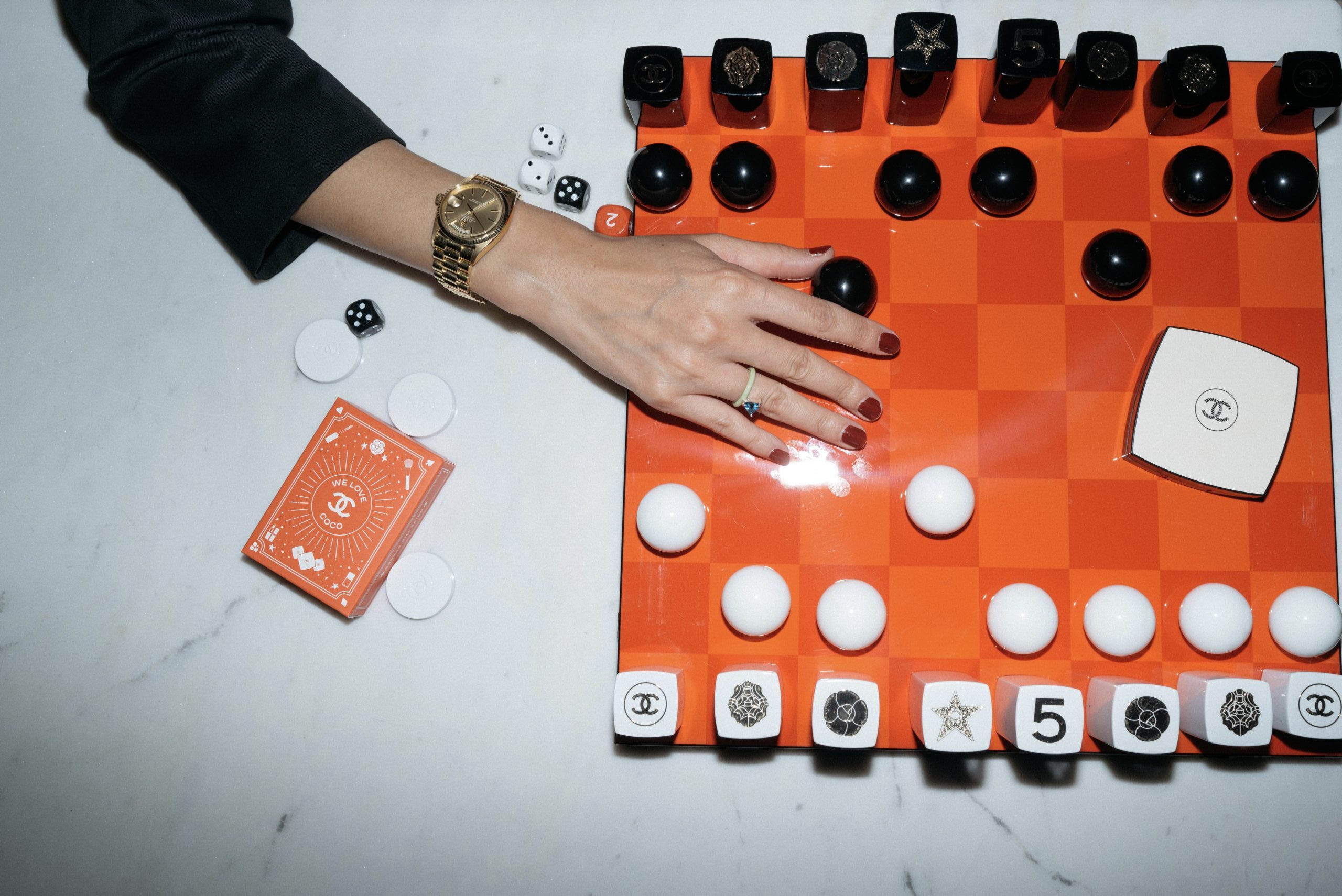 Chanel Chess Board Game